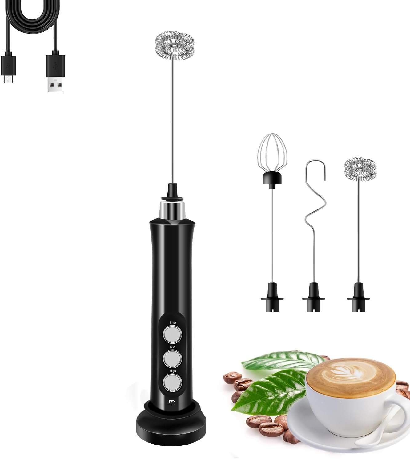 Aerify Rechargeable Milk Frother