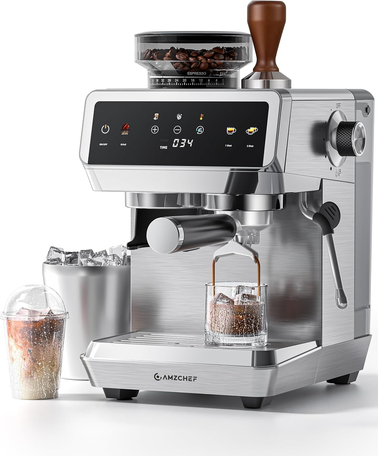 AMZCHEF Espresso Machine