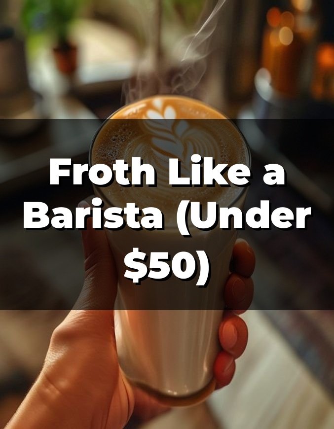 Froth Like a Barista (Under $50)