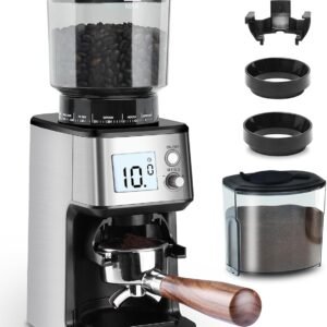Homtone Conical Burr Espresso Grinder