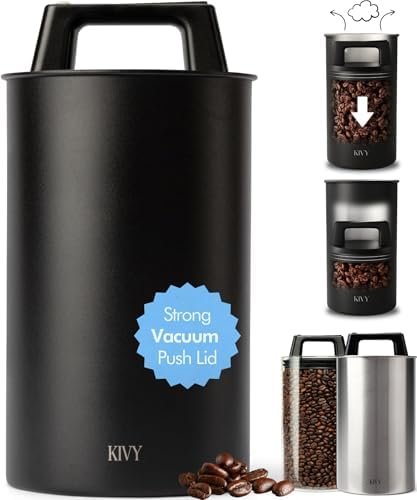 KIVY Vacuum Coffee Canister