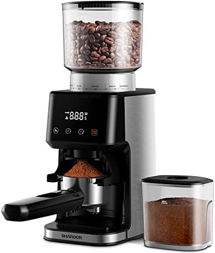 SHARDOR Conical Burr Grinder with Precision Timer 2.0