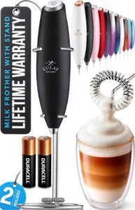 Zulay Kitchen Powerful Milk Frother Wand