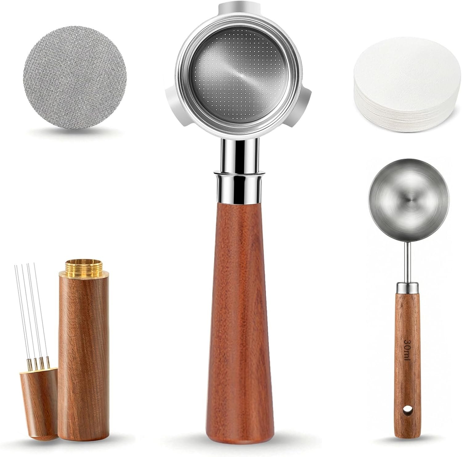 54mm Bottomless Portafilter Espresso Kit