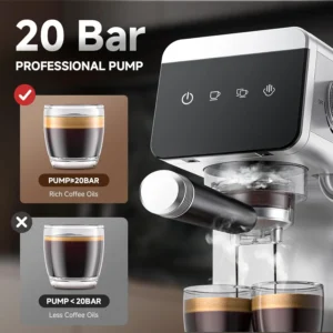 AMZCHEF 20 Bar Espresso Machine view 3
