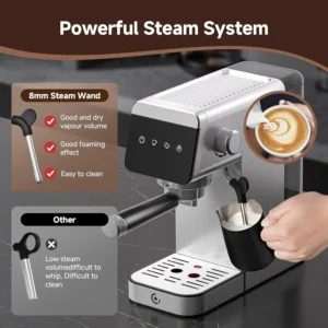 AMZCHEF 20 Bar Espresso Machine view 5