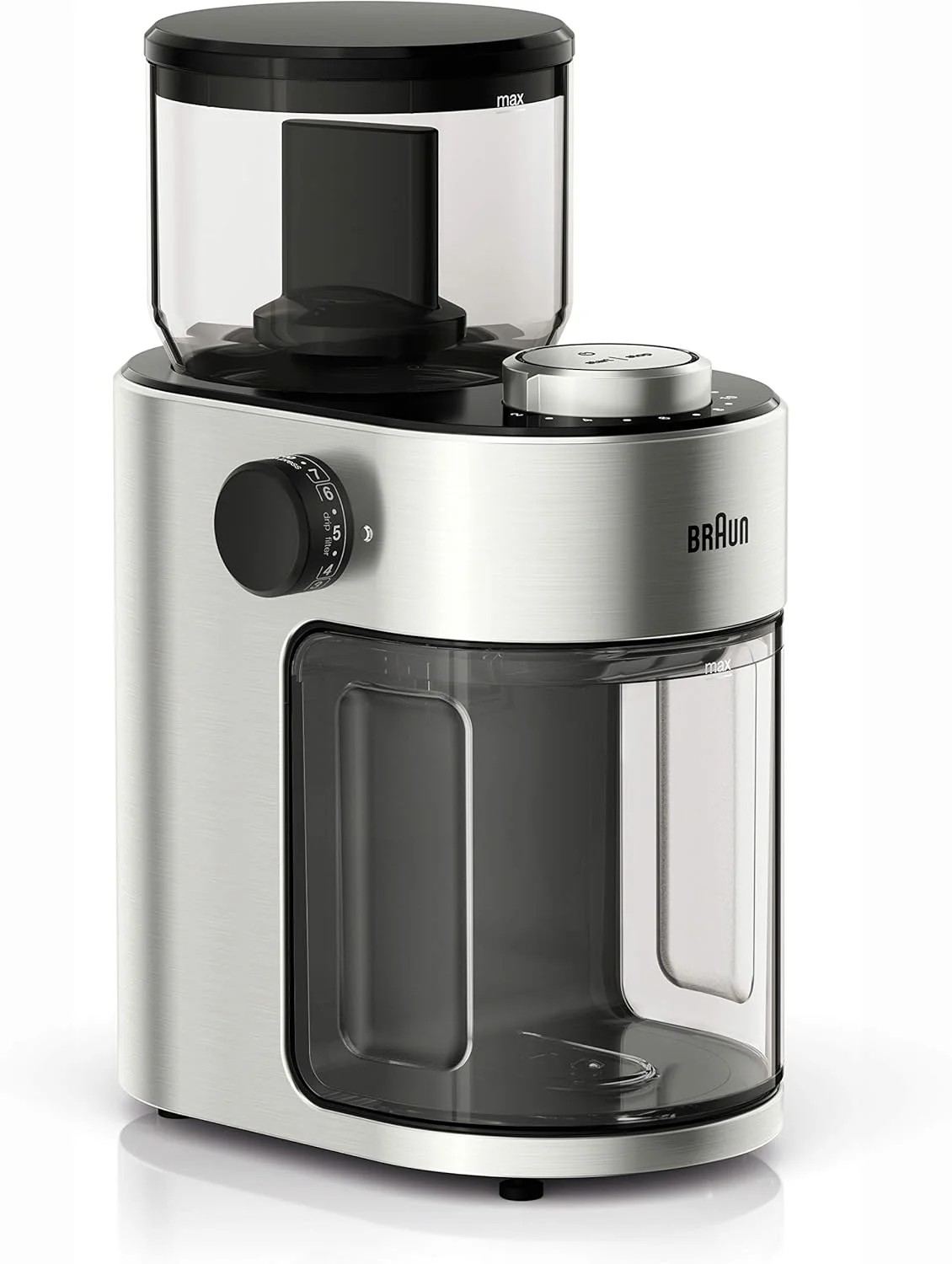 Braun KG7070 Burr Grinder stainless steel construction