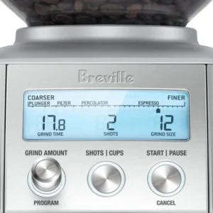 Breville Smart Grinder Pro, Stainless Steel view 2