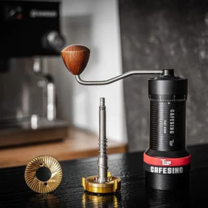 CafeSing ORCA go Flat Burr Manual Coffee Grinder view 3