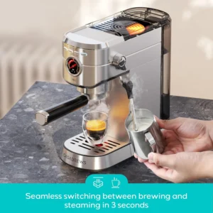 CASABREWS 5418 PRO Espresso Machine view 3