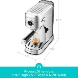 CASABREWS 5418 PRO Espresso Machine view 6