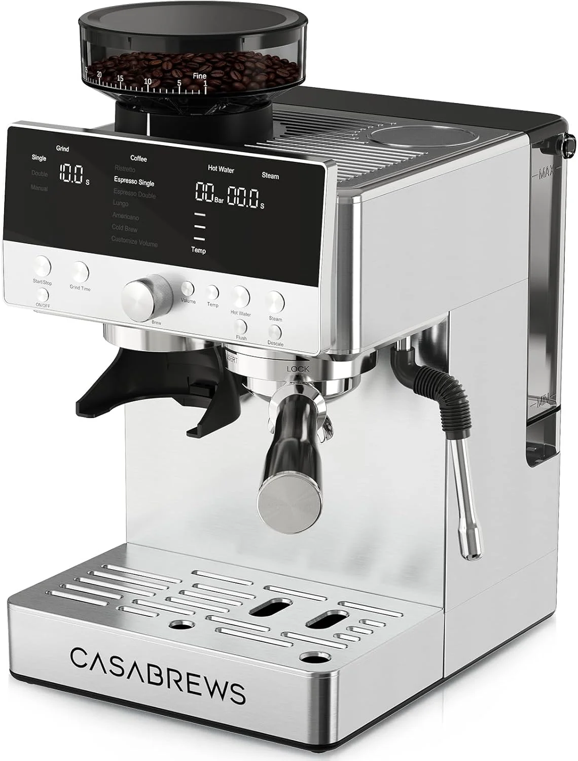 CASABREWS MARENZA front view showcasing its compact design