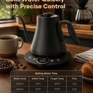 Cocinare Gooseneck Electric Kettle view 5