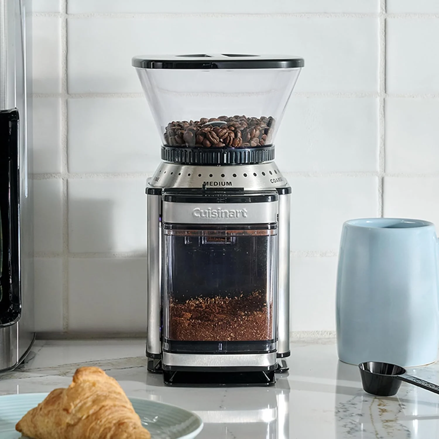 Removable grind chamber of the Cuisinart DBM-8P1 grinder