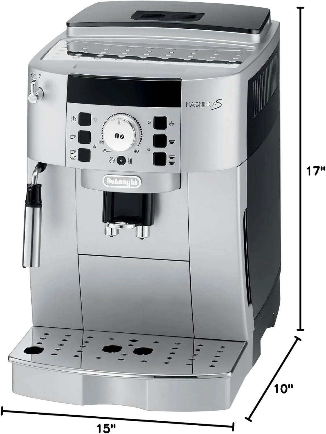 DeLonghi Magnifica S Express ECAM23120SB water tank and drip tray