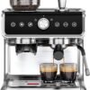 EUHOMY Espresso Machine with Grinder