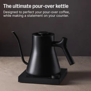 Fellow Stagg EKG Pro Electric Gooseneck Kettle – Precise Temperature Control, Quick Heating, Brew Timer, Scheduling, Stainless Steel, Pour-Over Coffee - 0.9L, Matte Black view 3