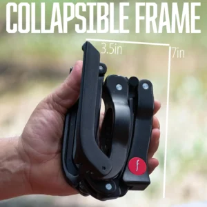 Flair 2GO: Portable, Collapsible Lever Espresso Machine for 9BAR Espresso Anywhere (Grounds Model) view 3