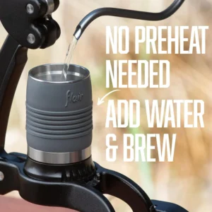 Flair 2GO: Portable, Collapsible Lever Espresso Machine for 9BAR Espresso Anywhere (Grounds Model) view 7