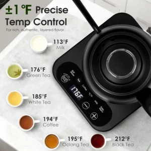 Gooseneck Electric Kettle Temperature Control view 3