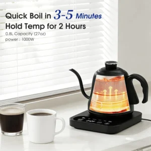 Gooseneck Electric Kettle Temperature Control view 5