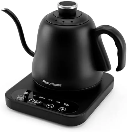 Gooseneck Electric Kettle Temperature Control