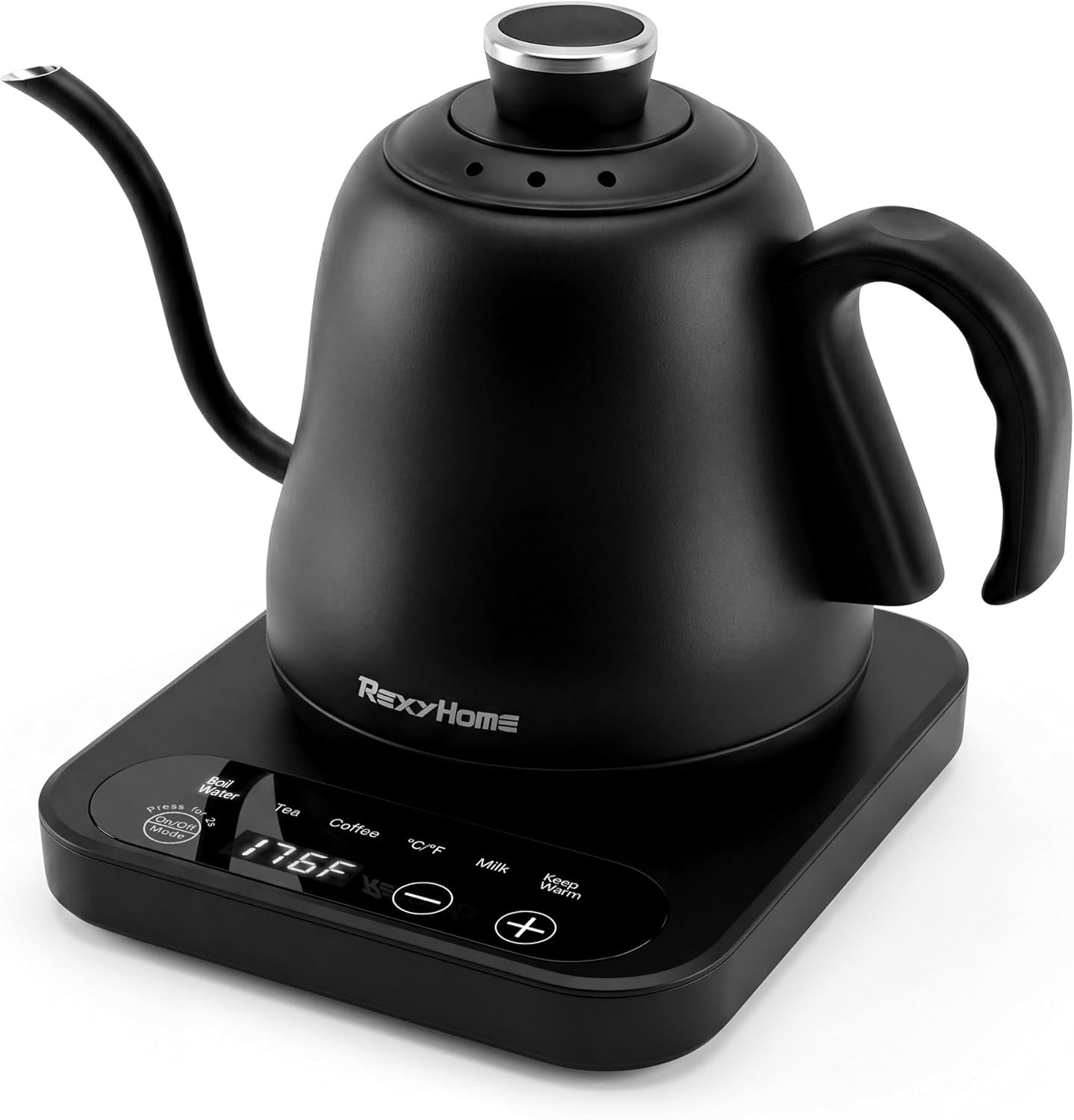 Gooseneck Electric Kettle Temperature Control