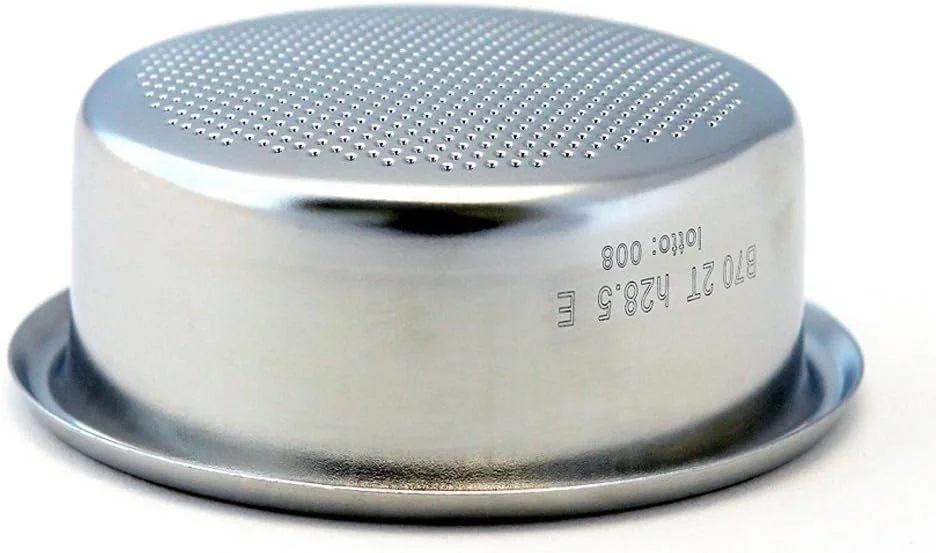 IMS Competition E-61 Precision Filter Basket showcasing its premium build quality