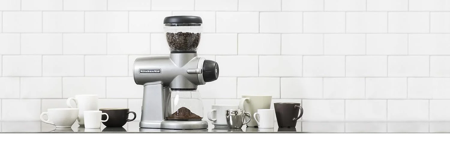 Grind setting dial on the KitchenAid KCG0702CS grinder