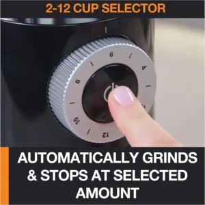 KRUPS Precision Burr Grinder view 5