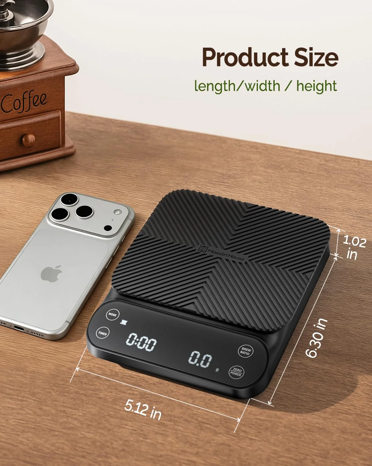 Maestri House S3 Coffee Scale
