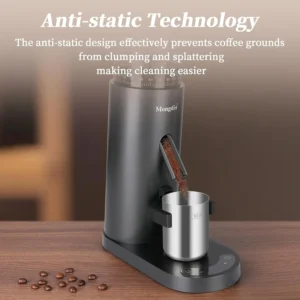 Mongdio Electric Burr Coffee Grinder view 2