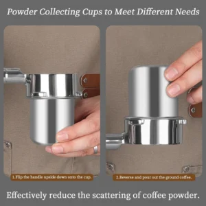 Mongdio Electric Burr Coffee Grinder view 6