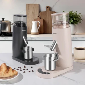 Mongdio Electric Burr Coffee Grinder