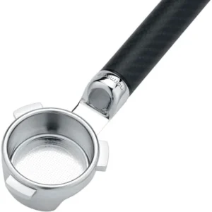 Normcore 54mm Lay-Flat Bottomless Portafilter with Carbon Fiber Handle, Fits Breville/Sage Barista Series and Bambino Plus, Open-Sided Espresso Portafilter with 18g Basket