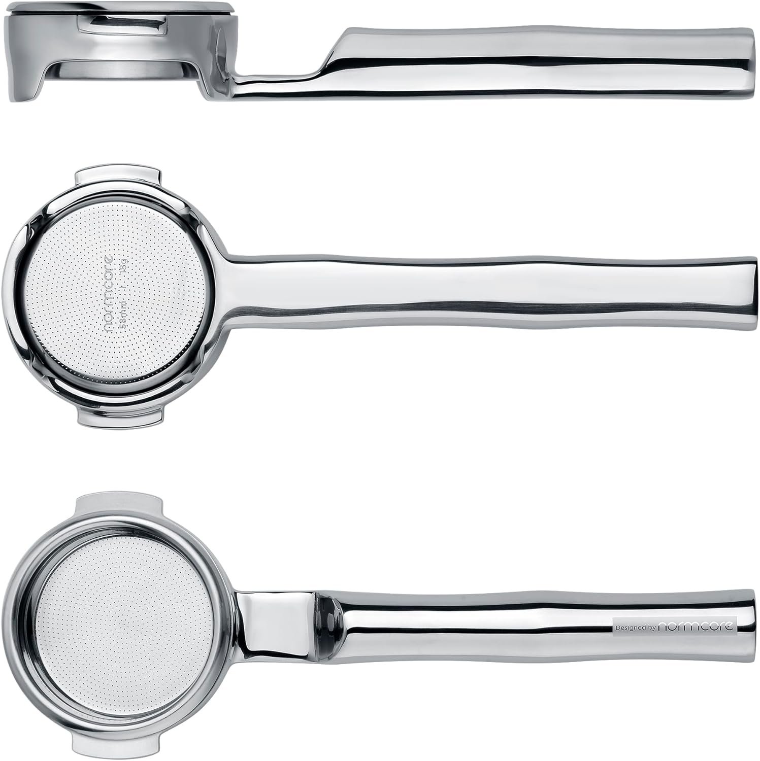 Normcore 58mm Horizontal Lay-Flat Bottomless Portafilter