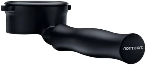 The Normcore portafilter basket and handle