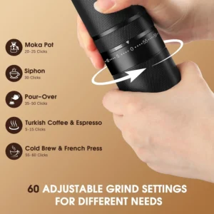 Portable Manual Coffee Grinder view 3
