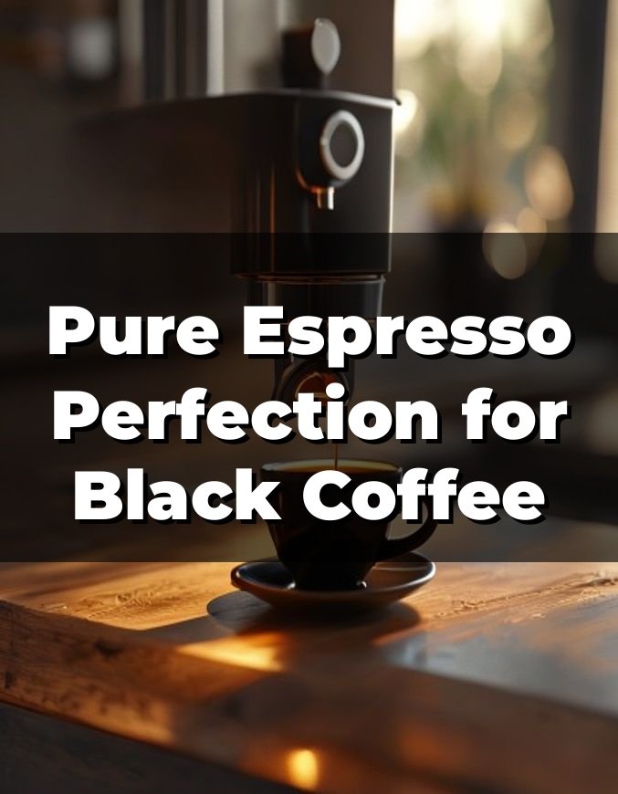 Pure Espresso Perfection for Black Coffee