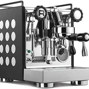 Rocket Espresso Appartamento Nera Espresso Machine | E61 | Heat Exchanger | Black/White view 4
