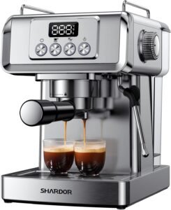 SHARDOR 20-Bar Espresso Machine