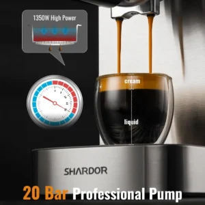SHARDOR Espresso Machine view 2