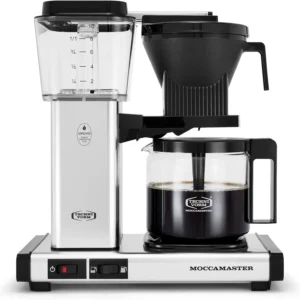 Technivorm Moccamaster 53941 KBGV Select 10-Cup Coffee Maker, Polished Silver, 40 ounce, 1.25l view 1