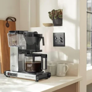 Technivorm Moccamaster 53941 KBGV Select 10-Cup Coffee Maker, Polished Silver, 40 ounce, 1.25l view 2