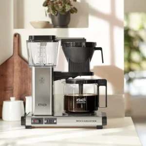 Technivorm Moccamaster 53941 KBGV Select 10-Cup Coffee Maker, Polished Silver, 40 ounce, 1.25l view 4