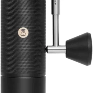 TIMEMORE Chestnut C2S Manual Coffee Grinder - Full Metal Body, 25g Capacity, CNC Stainless Steel Conical Burr, Adjustable Grind Setting, Double Bearing, Portable Hand Grinder, Black