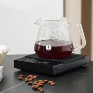 TIMEMORE Coffee Scale Basic 2.0 Electronic Espresso Scale with Water Flow Rate and Timer Function, Free Switching of Ounce/kg Units, Digital Scale for Kitchen/Baking/Cooking, Black view 7