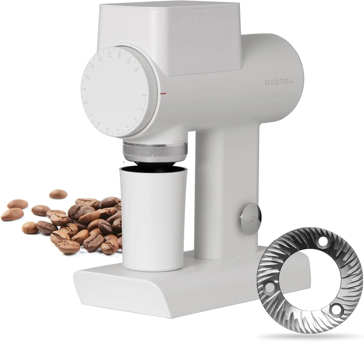 TIMEMORE Sculptor 064S Electric Coffee Grinder White