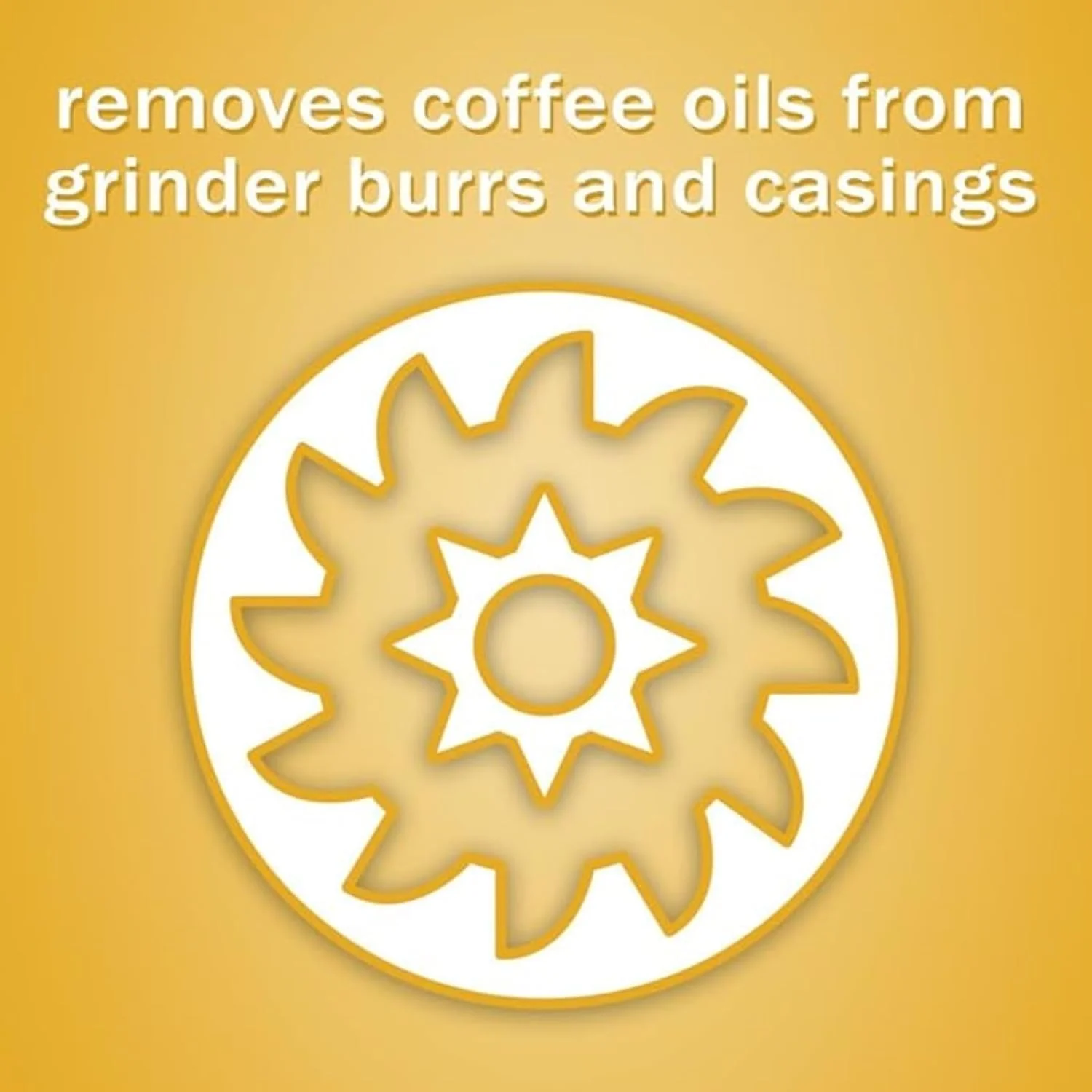 Home barista using Urnex Grindz Professional in a coffee grinder