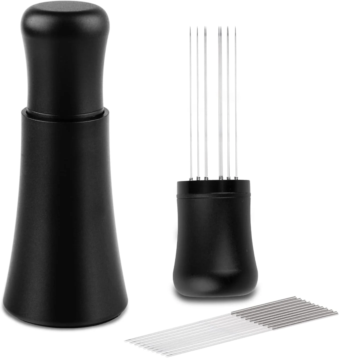 Aluminum Alloy WDT Tool with its stand, showcasing the matte finish.